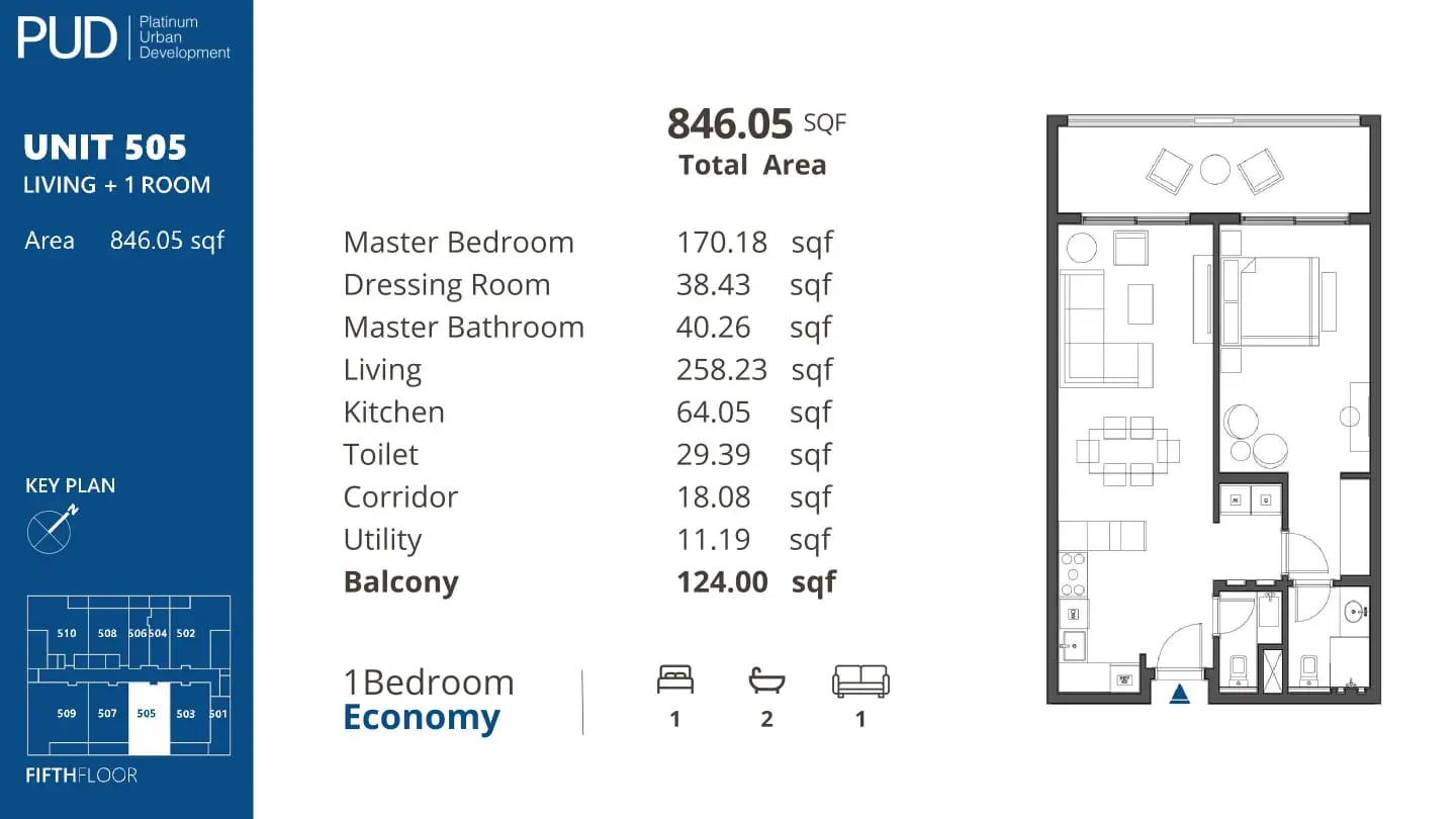 Economy floor plan