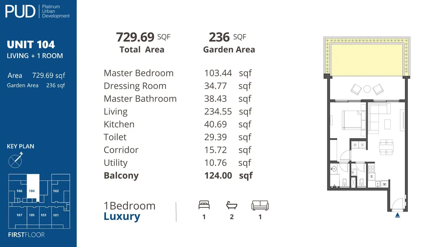 Luxury floor plan
