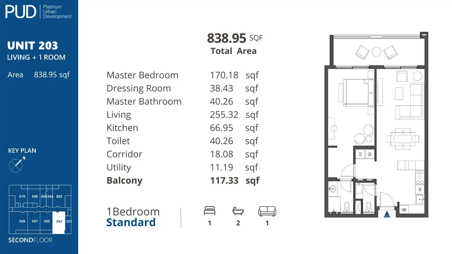 Standard floor plan