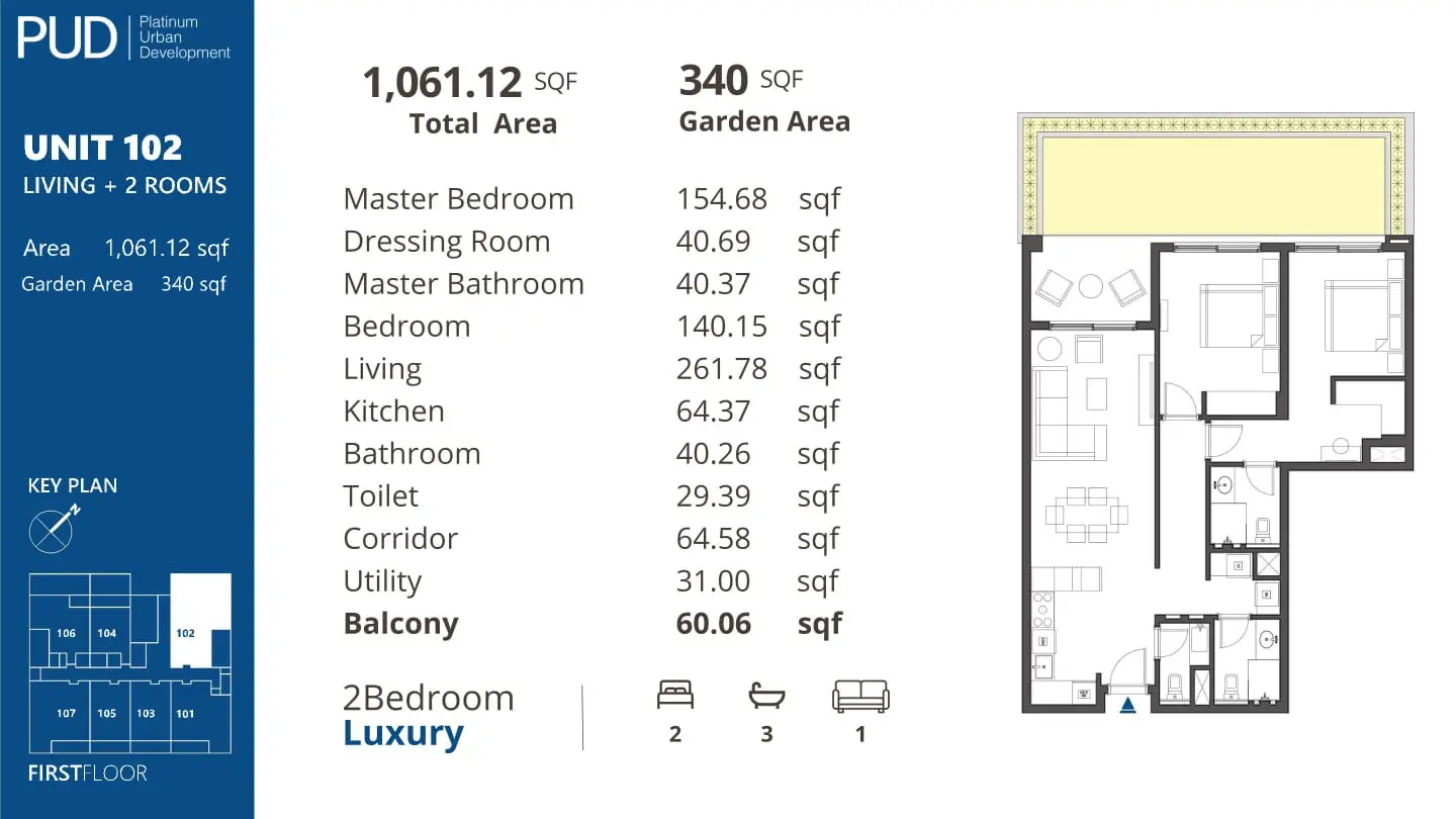 Luxury floor plan