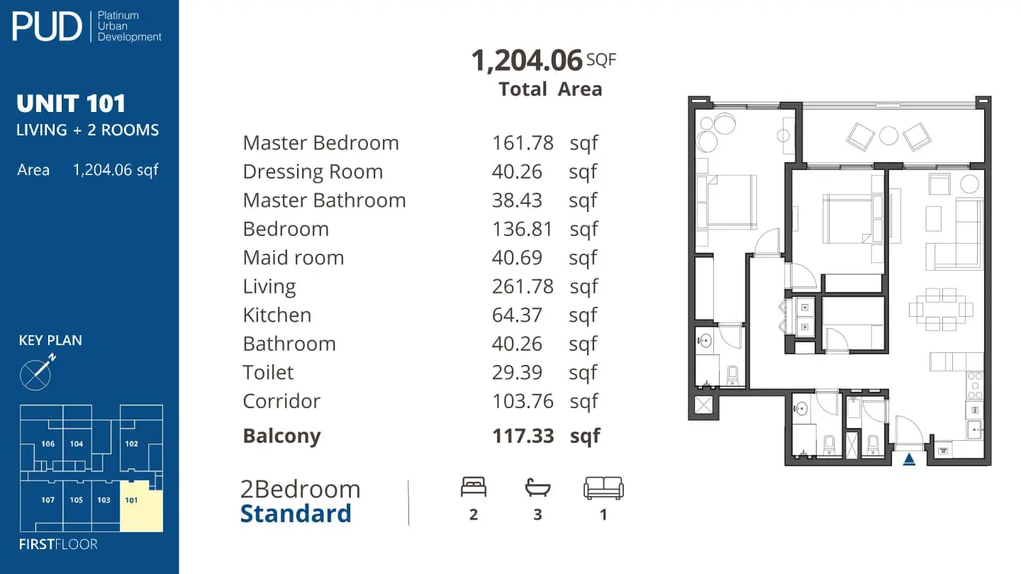 Standard floor plan