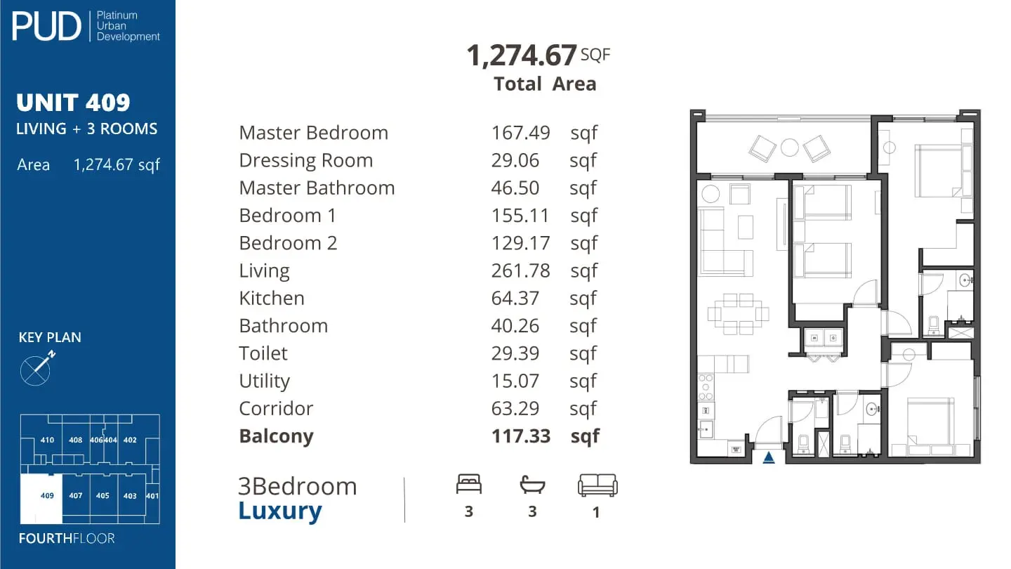Luxury floor plan