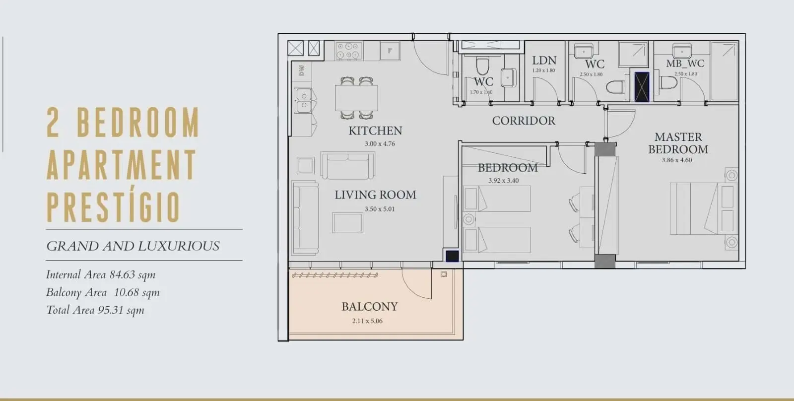 Prestígio floor plan
