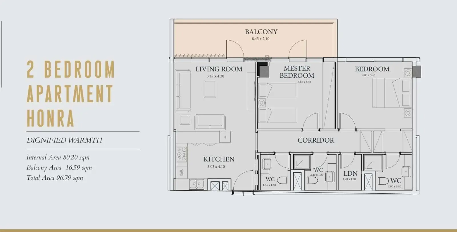 Honra floor plan