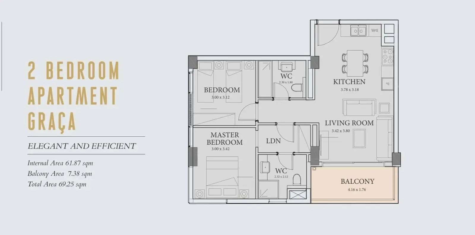 Graça floor plan