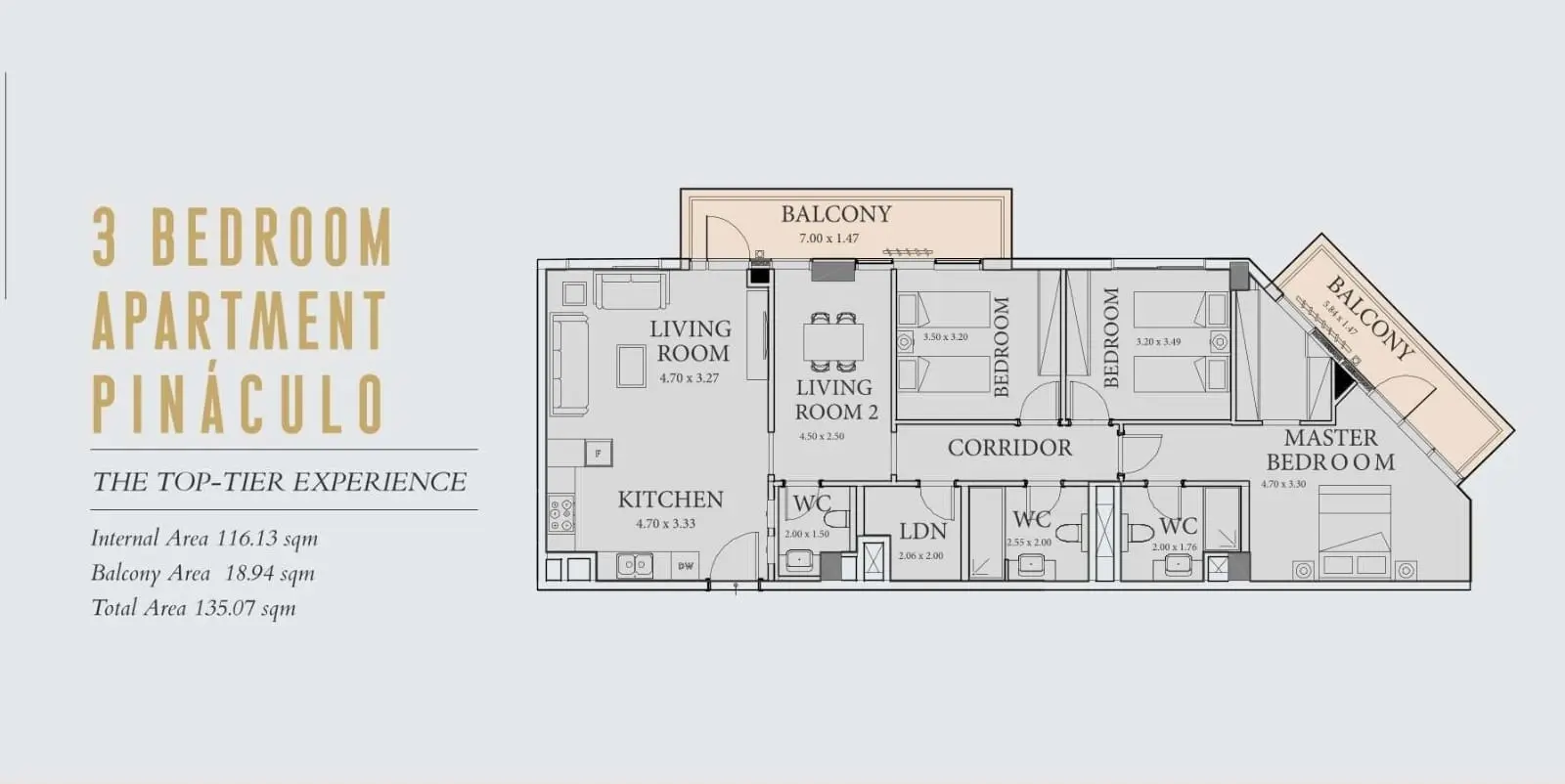 Pináculo floor plan