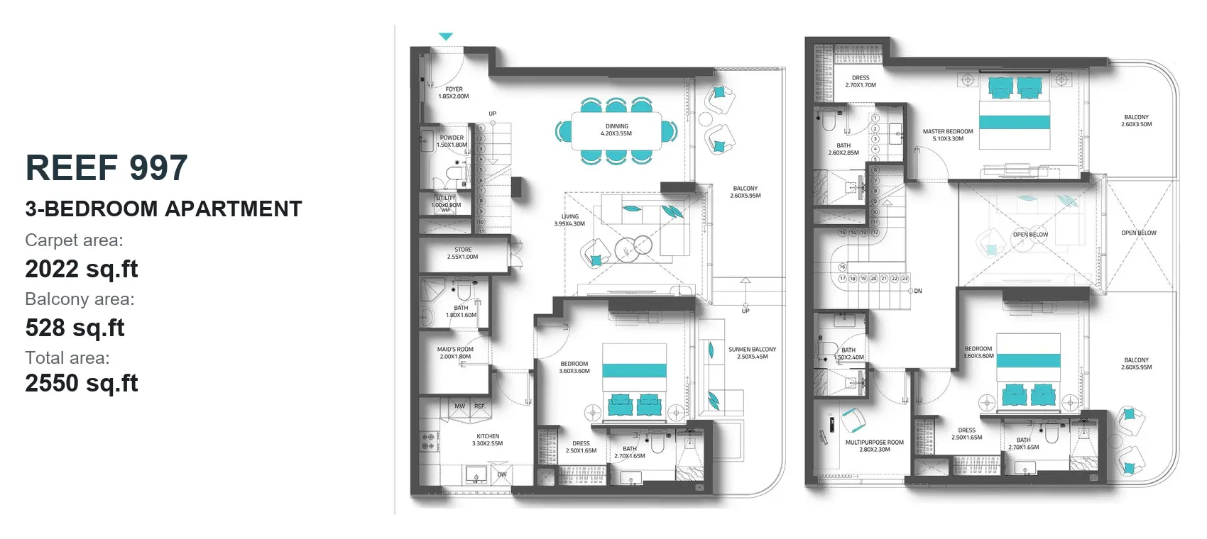 Type 3 floor plan