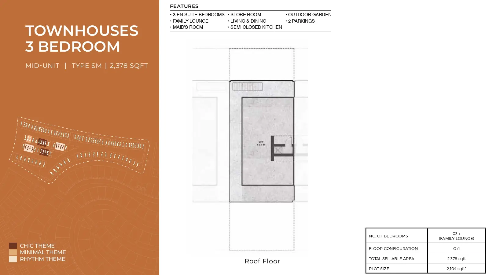 Type SM floor plan