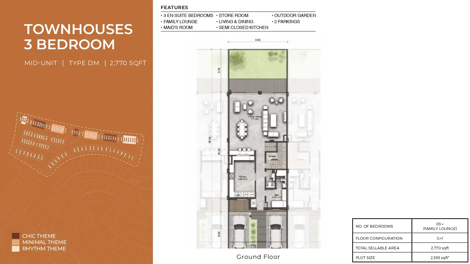 Type DM floor plan