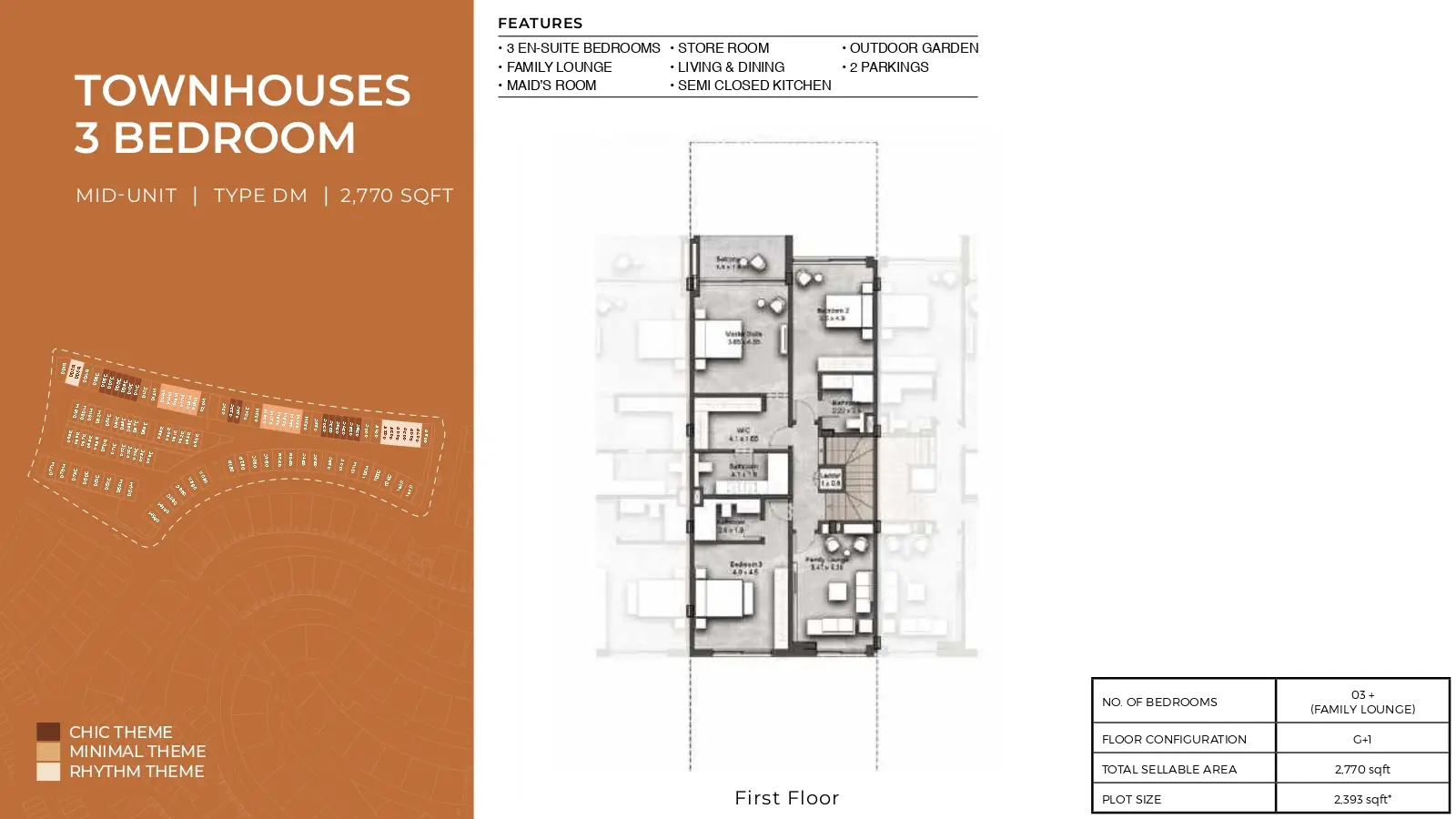 Type DM floor plan