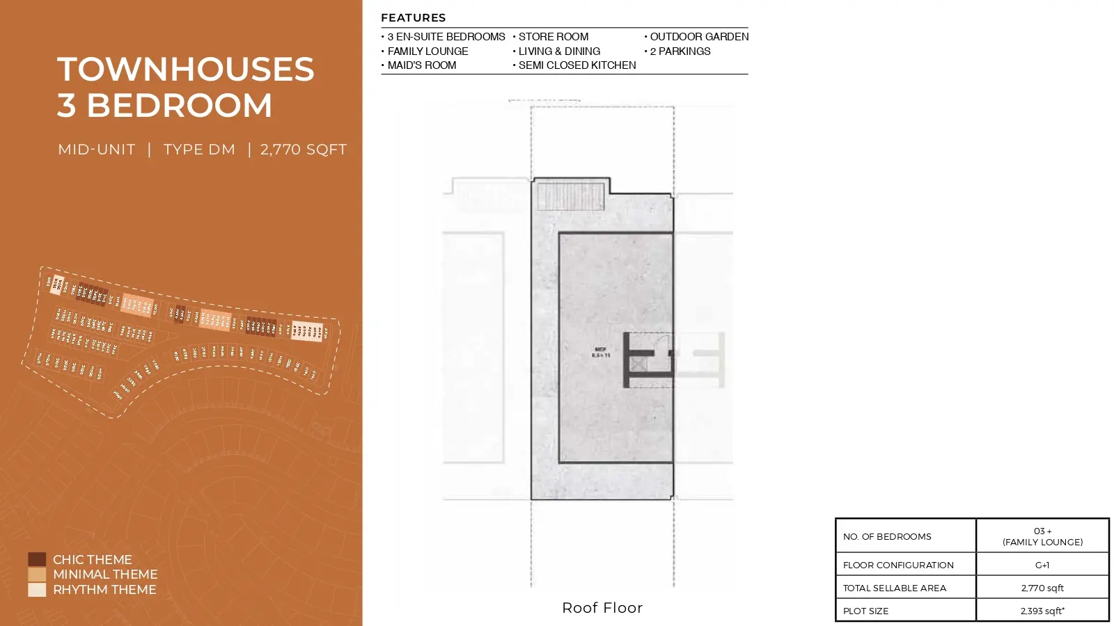 Type DM floor plan
