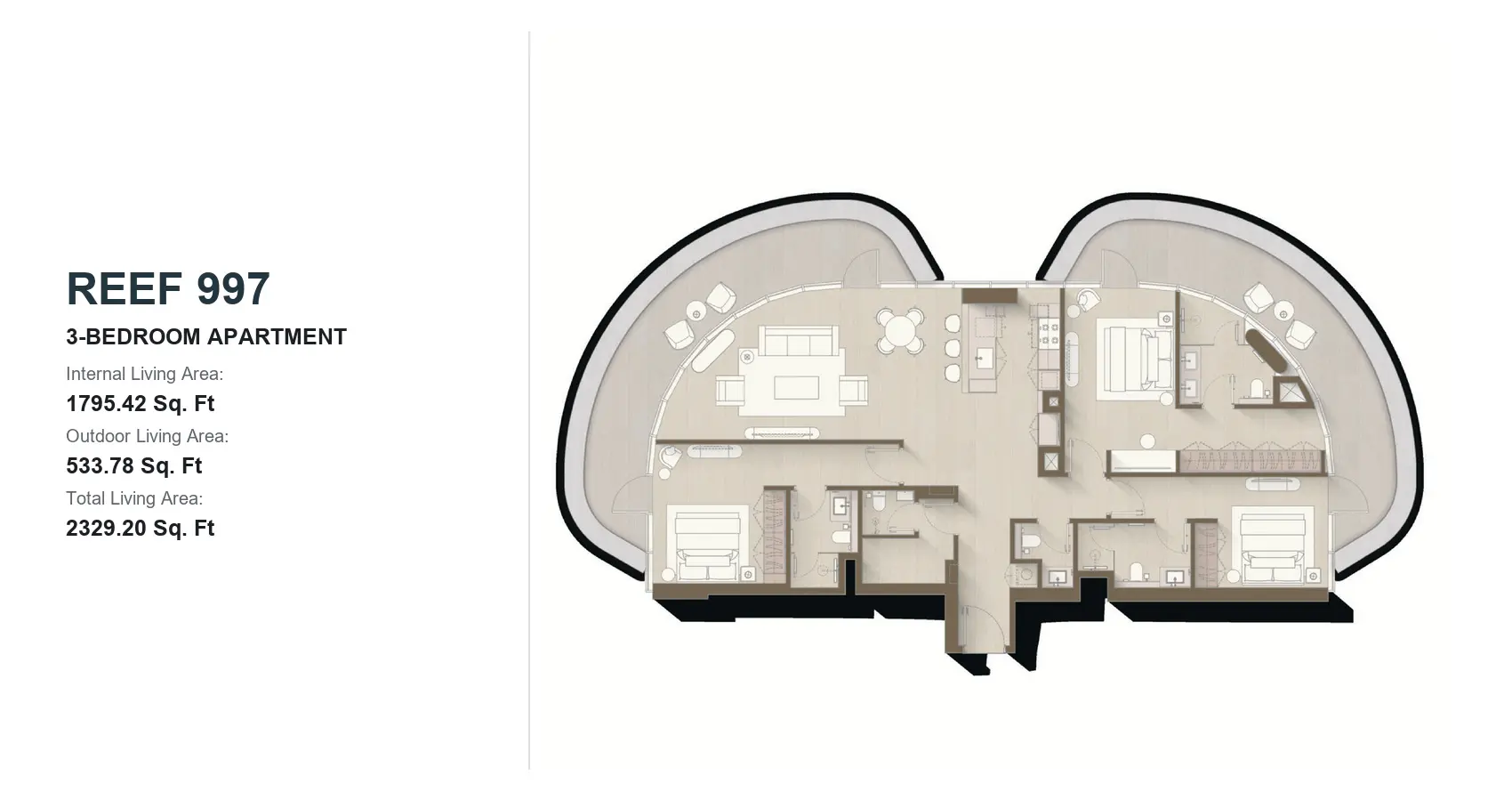 Type 3 floor plan