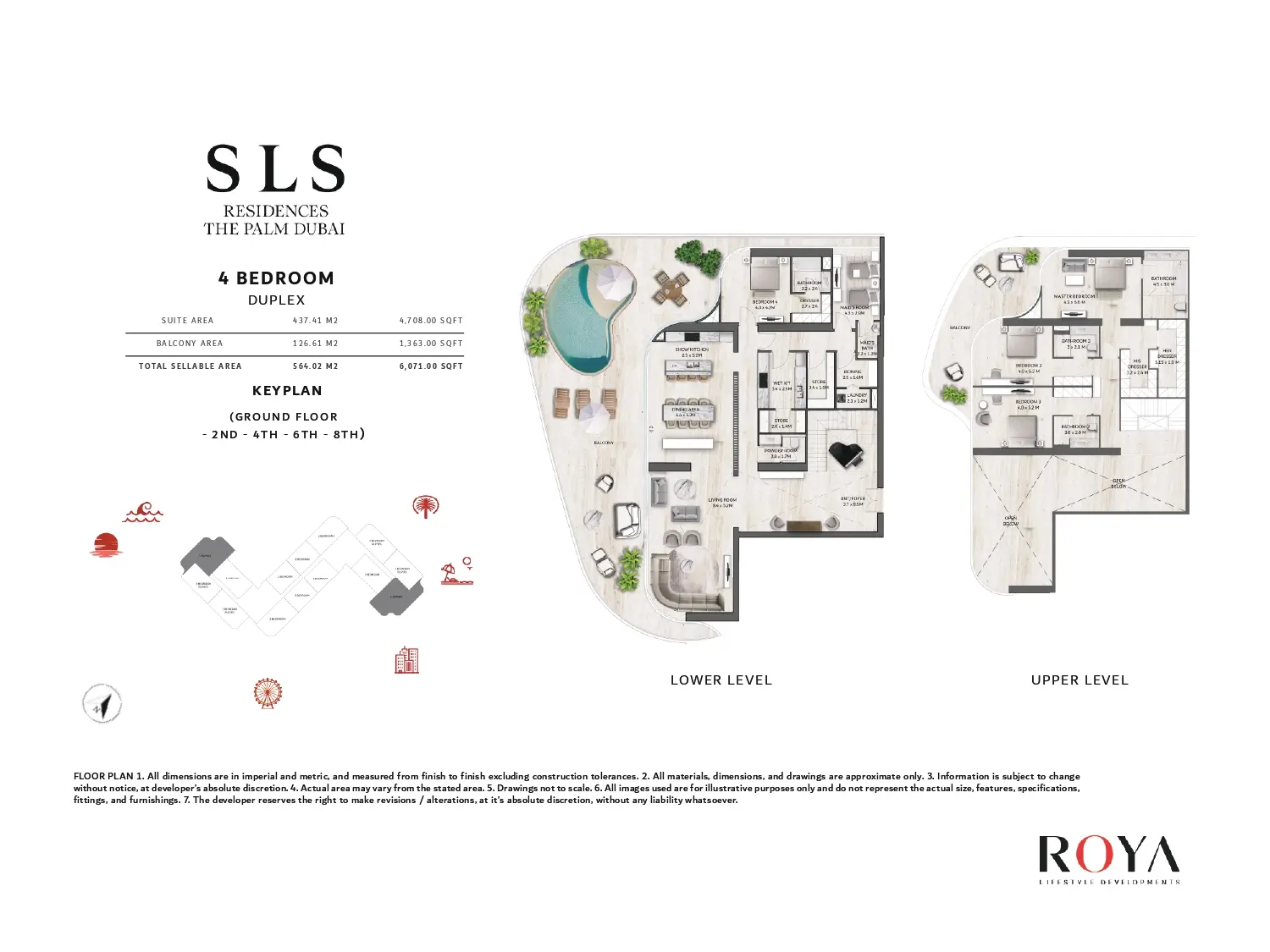 Duplex floor plan