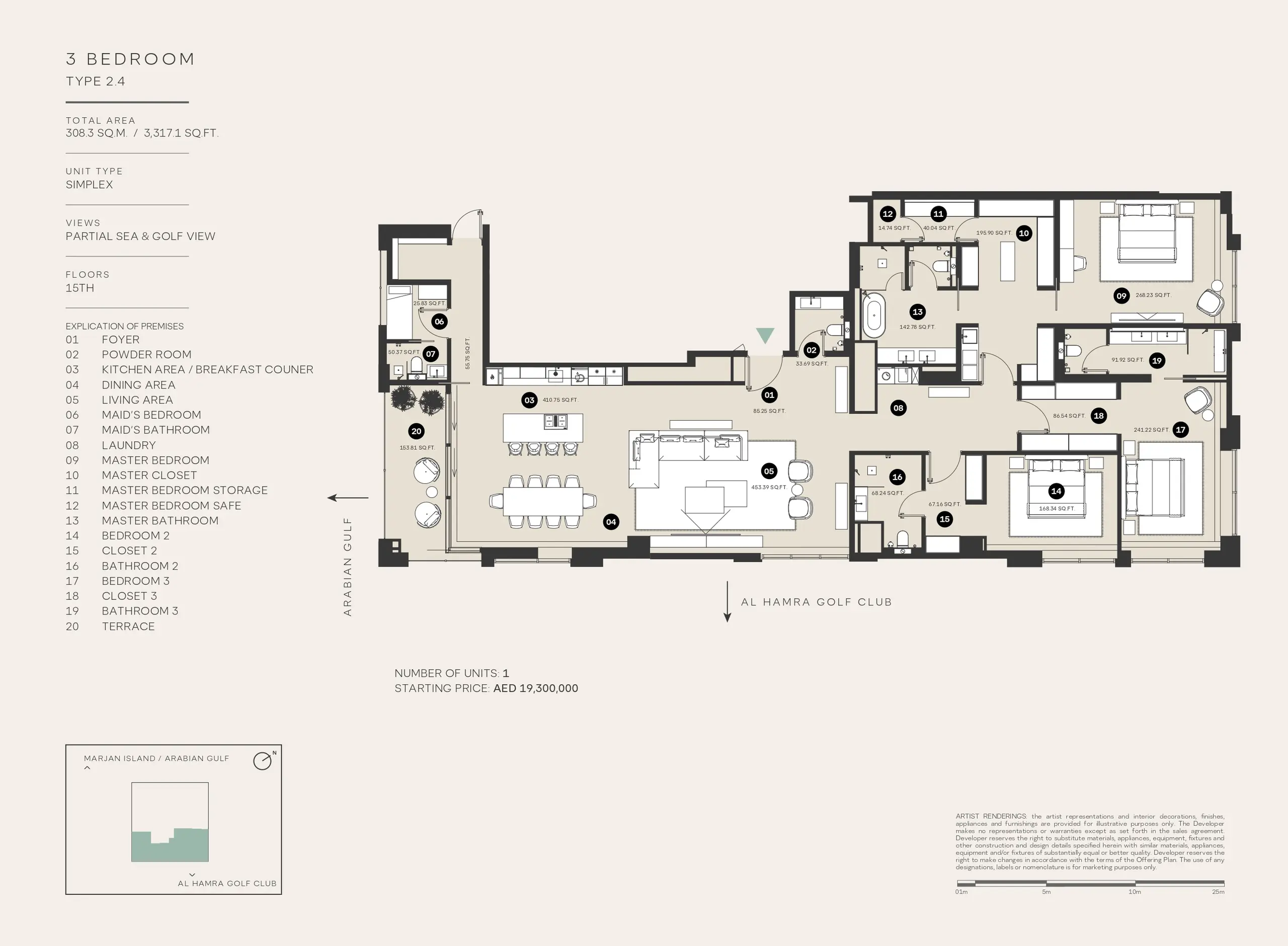 Type 2.4 floor plan