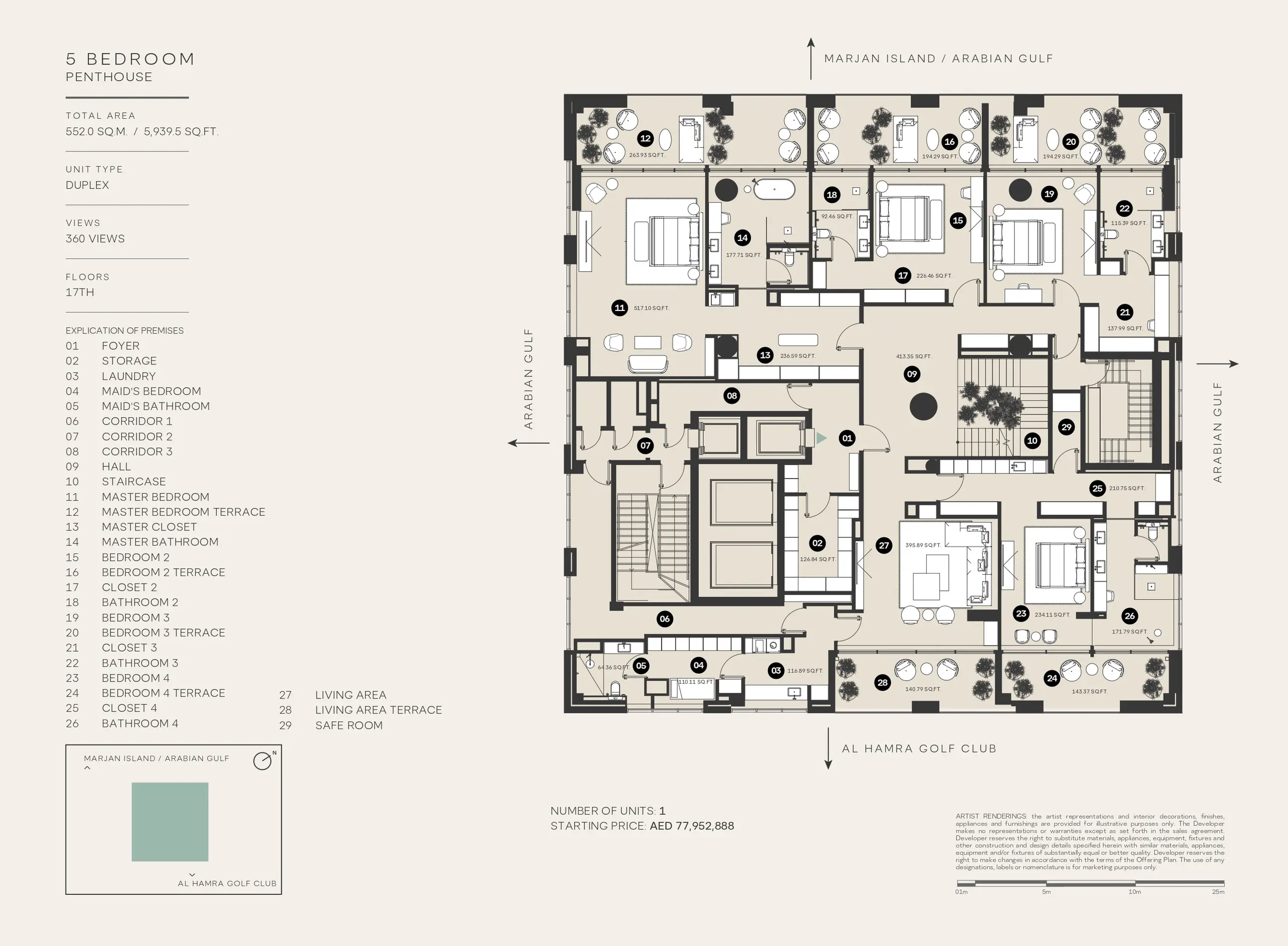 Type 1 floor plan