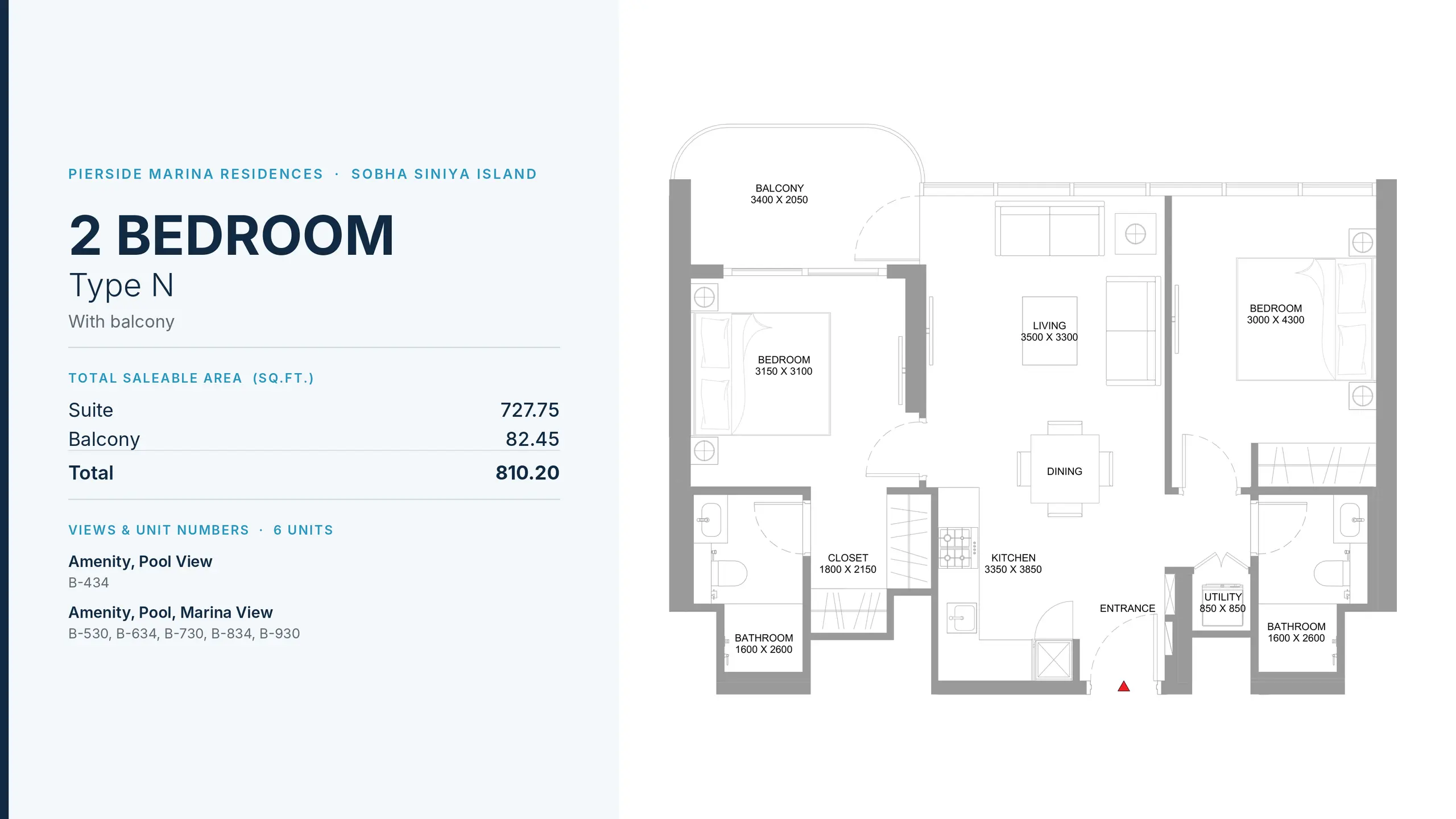 Type N floor plan