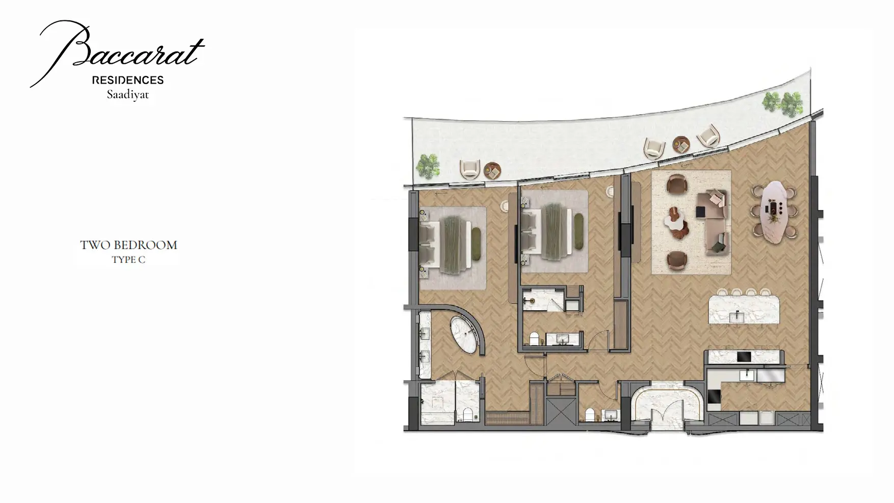 Type C floor plan