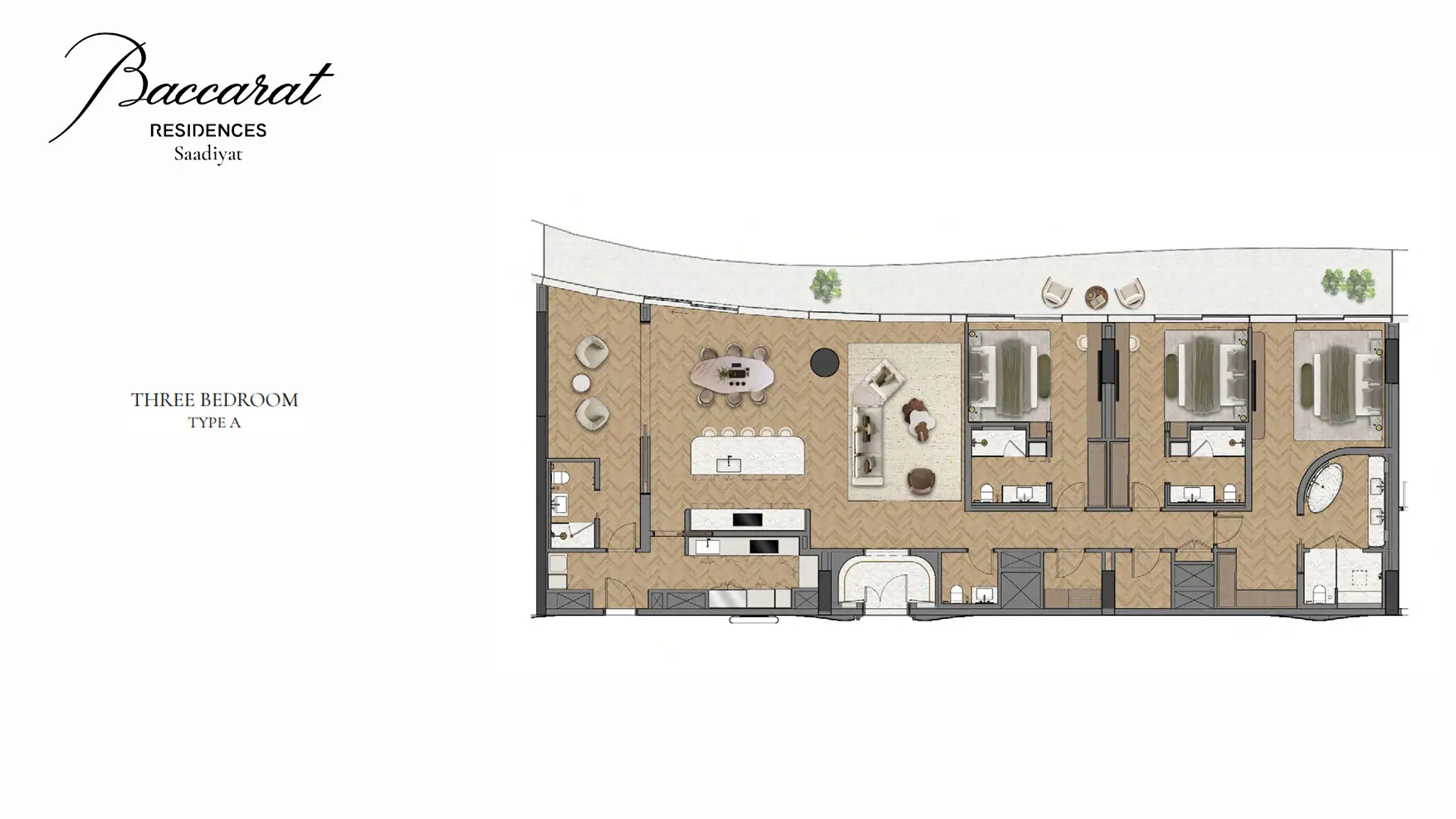 Type A floor plan