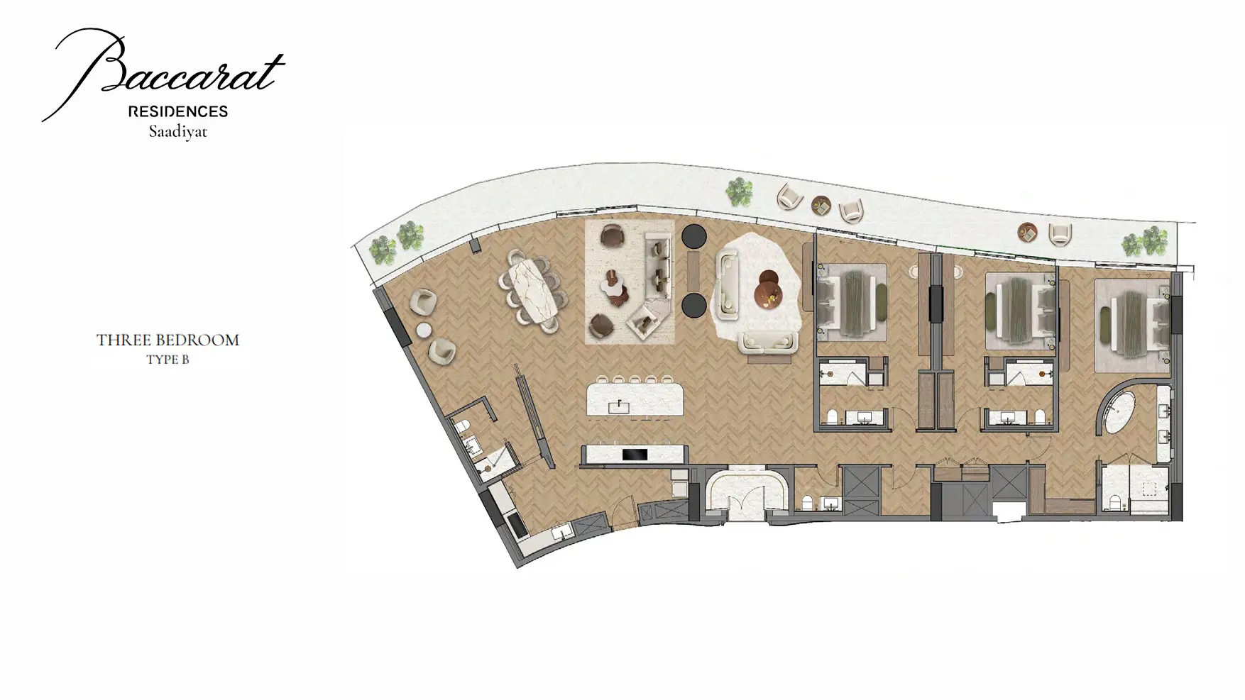Type B floor plan