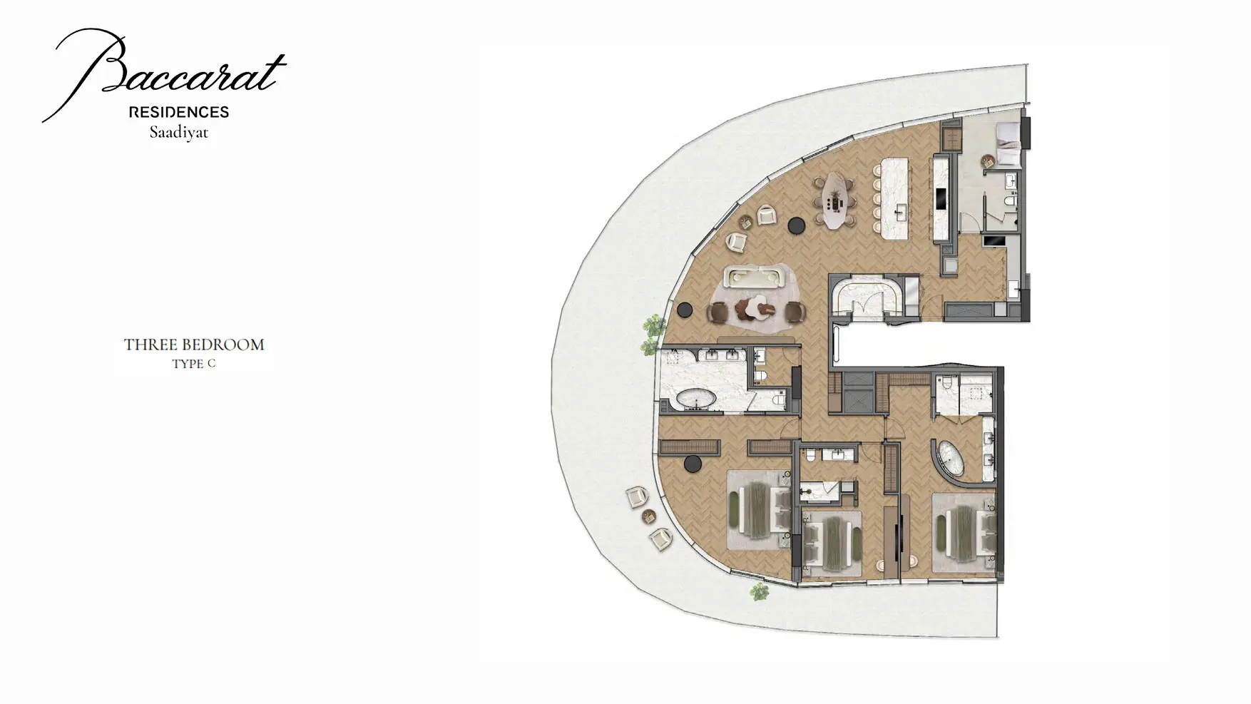 Type C floor plan