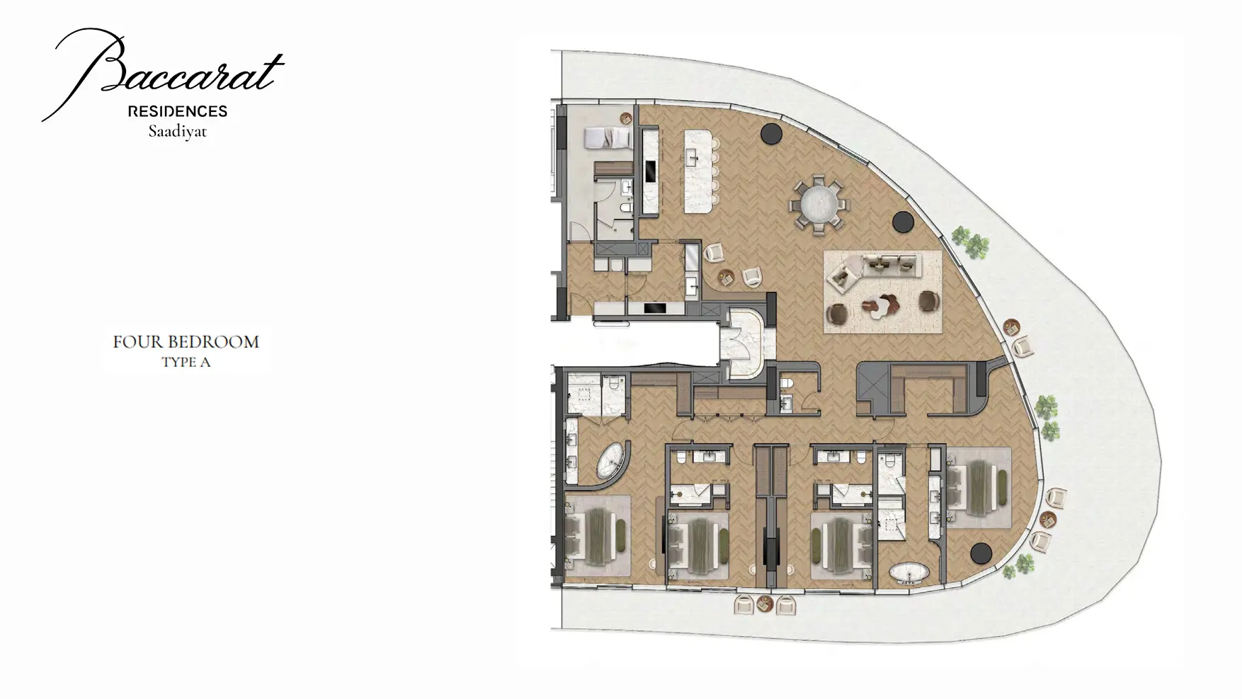 Type A floor plan