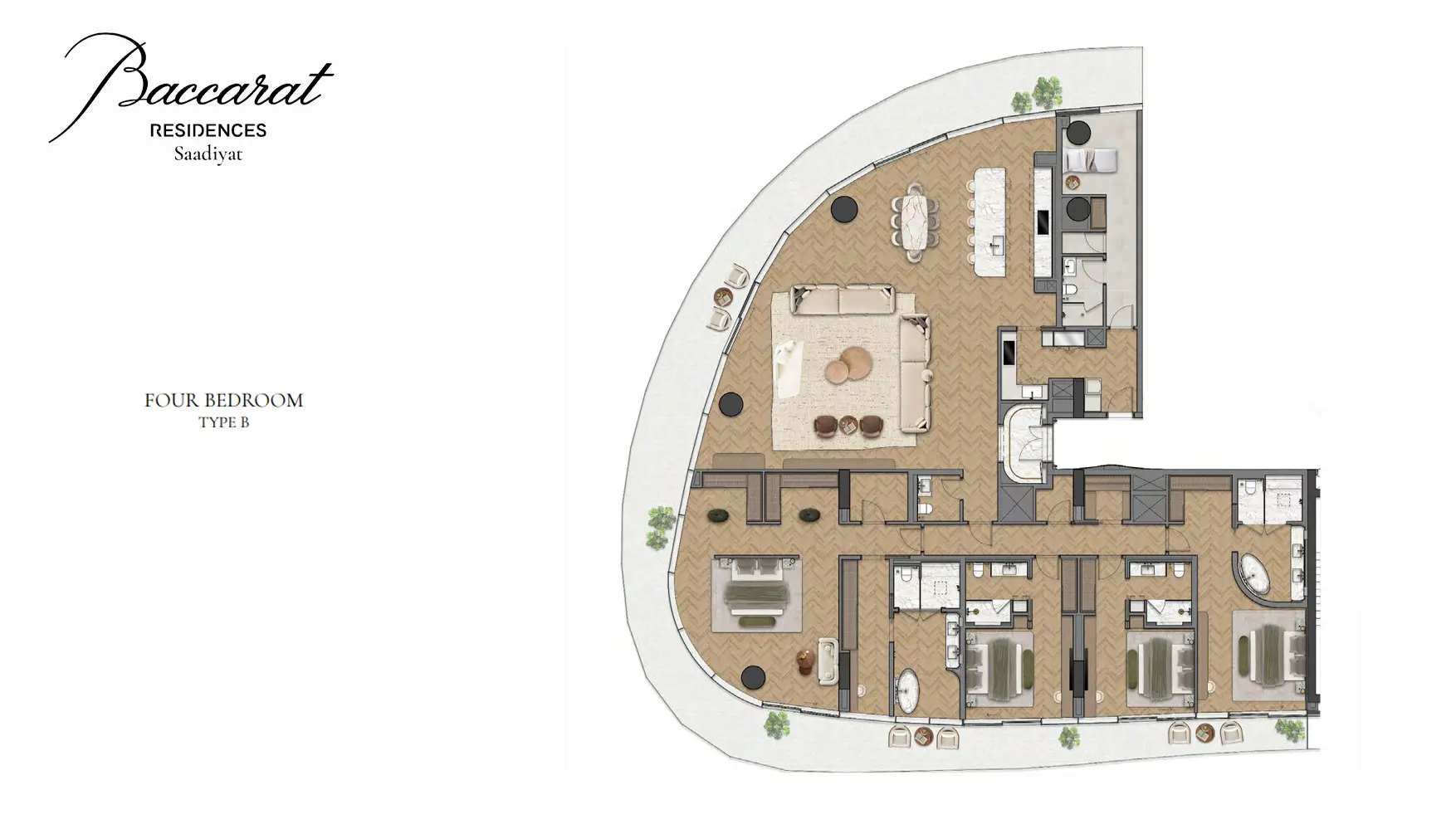 Type B floor plan