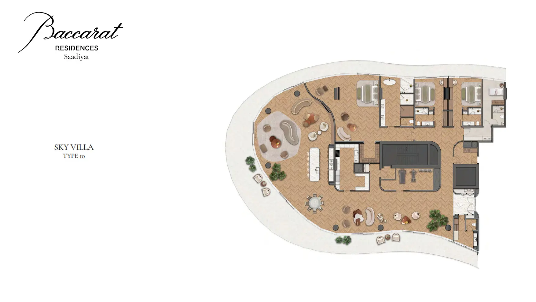 Sky Villa Type 10 floor plan