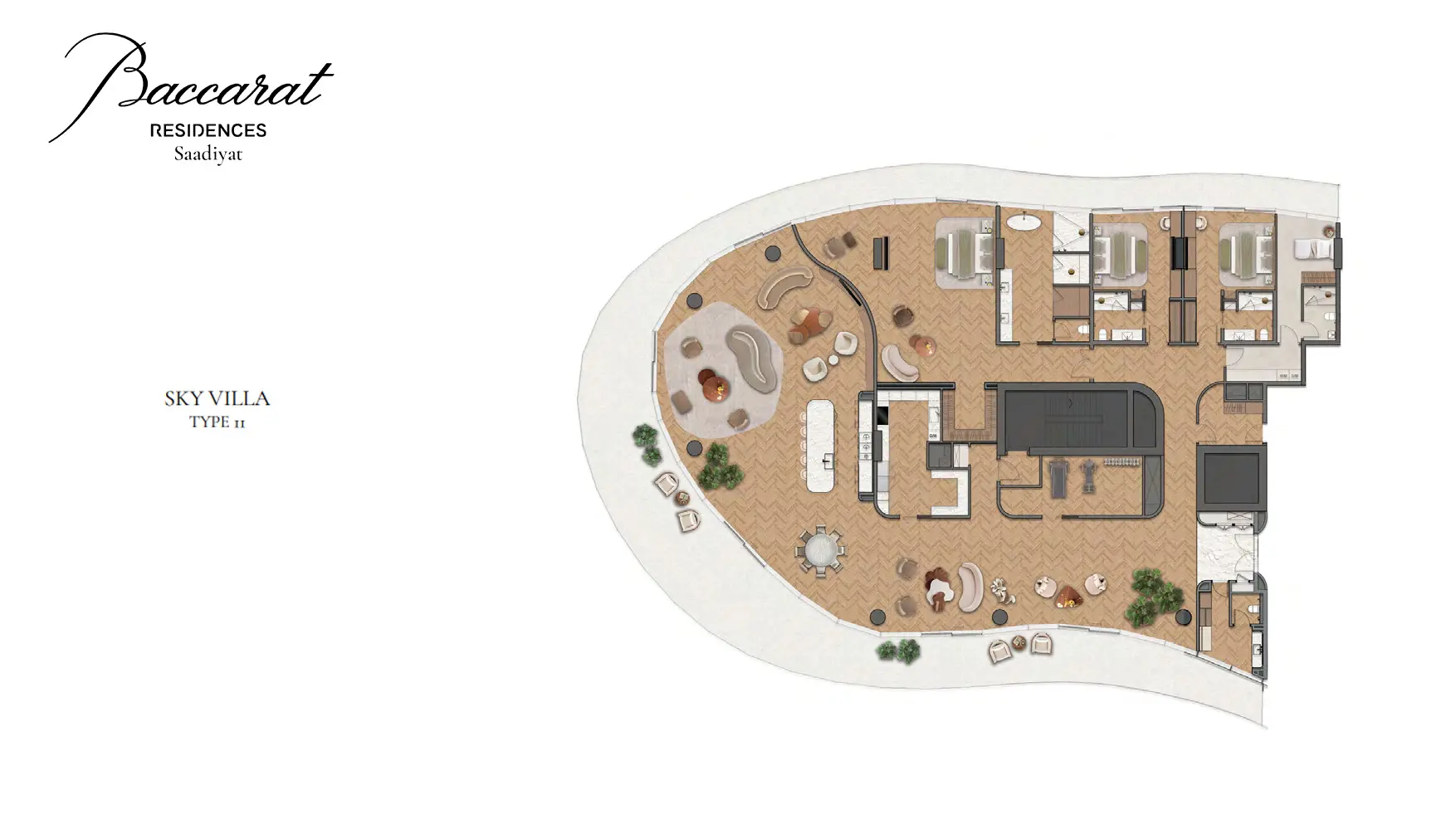 Sky Villa Type 11 floor plan