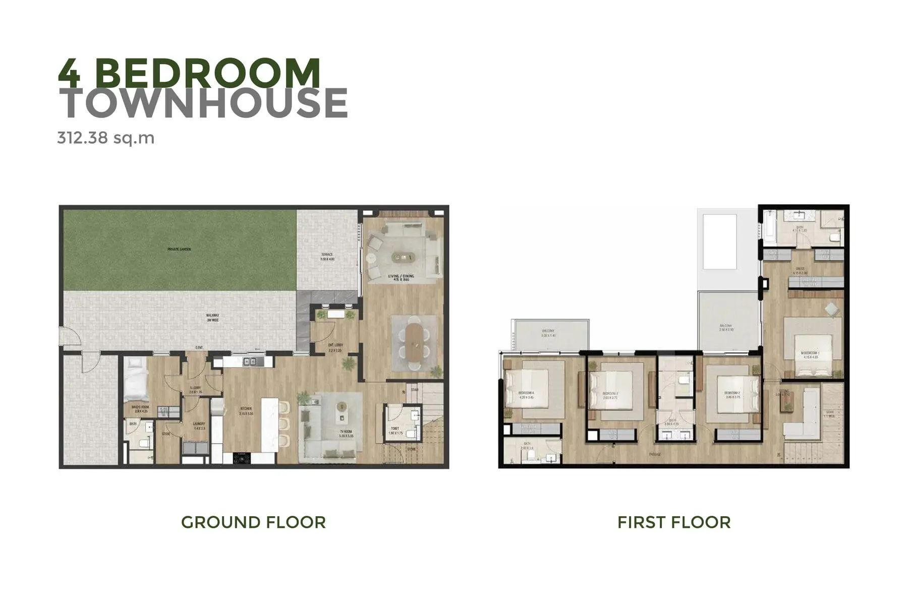 Type A floor plan