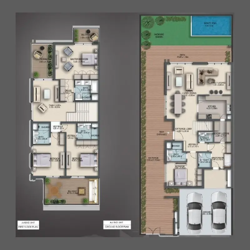 4 bedroom floor plan