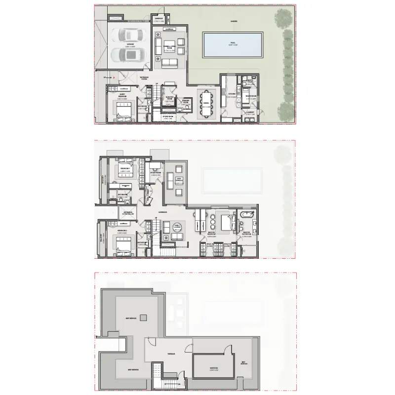 4 bedroom floor plan