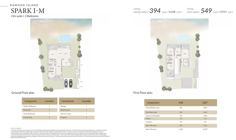 5 Bedrooms – Spark I - M floor plan