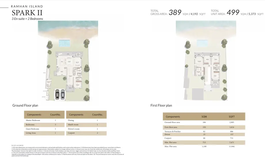 5 Bedrooms – Spark II floor plan