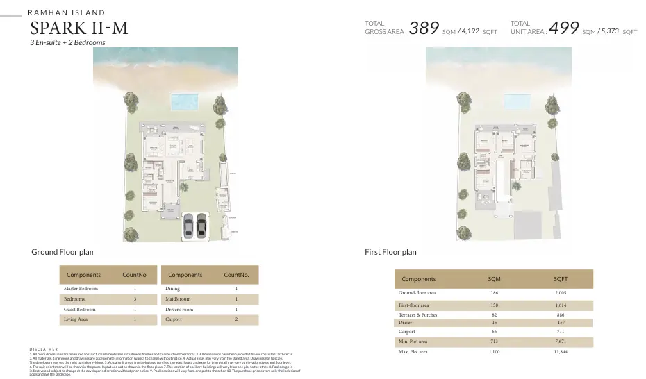 5 Bedrooms – Spark II - M floor plan