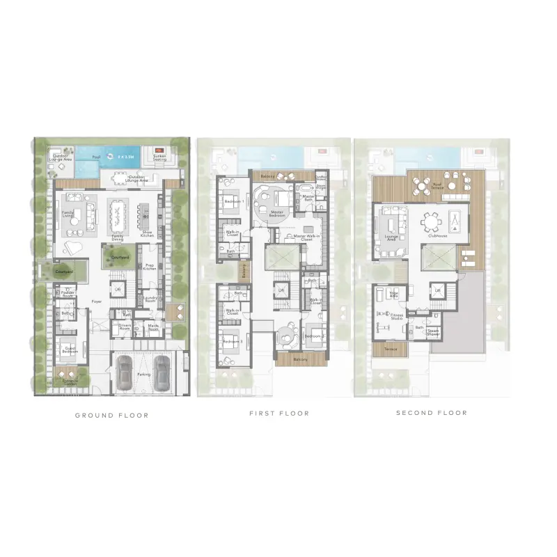 5 bedroom floor plan