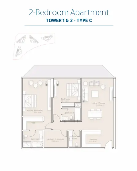 Type C floor plan