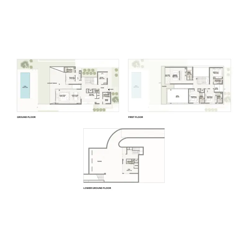 5 bedroom floor plan