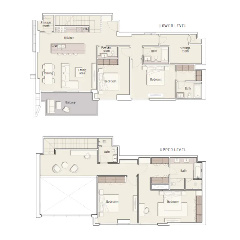 4 bedroom floor plan