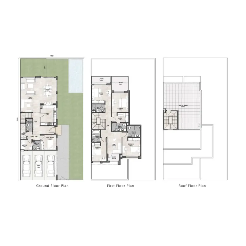 4 bedroom floor plan