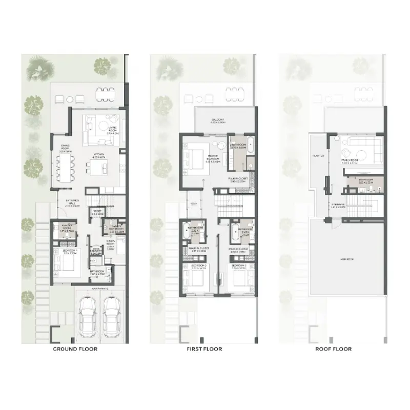 4 bedroom floor plan