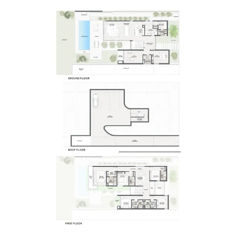 5 bedroom floor plan