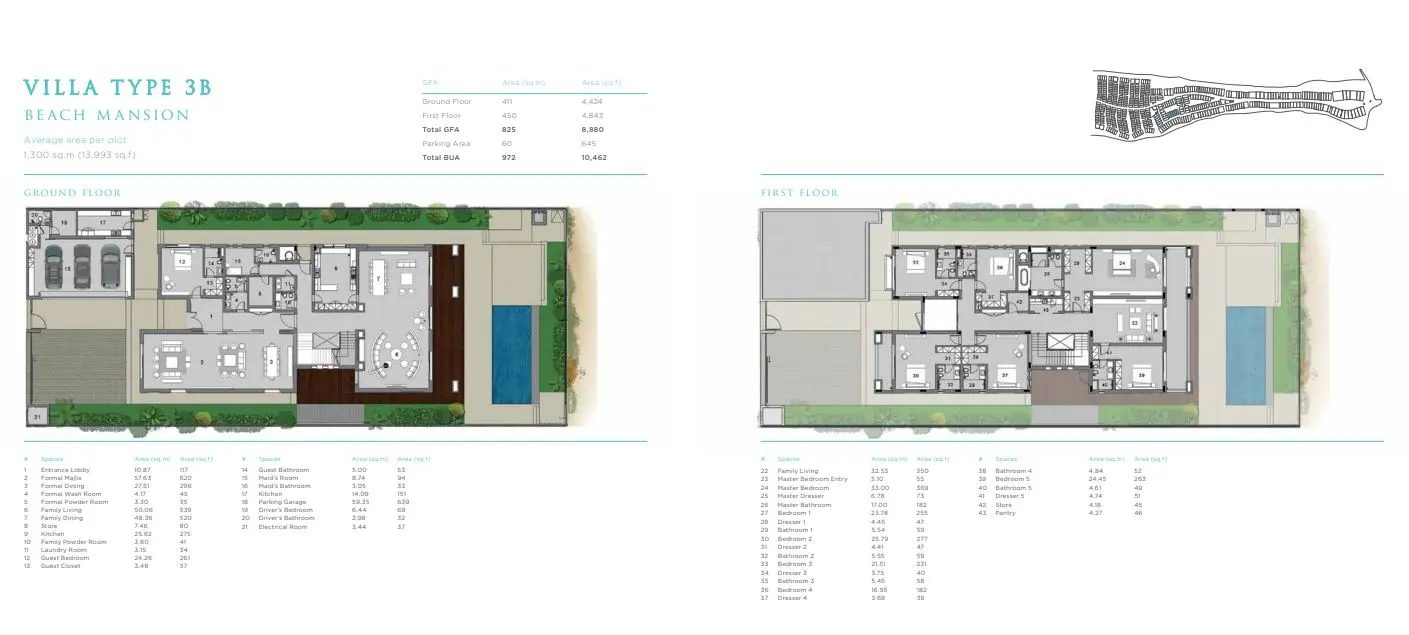 Type 3B floor plan