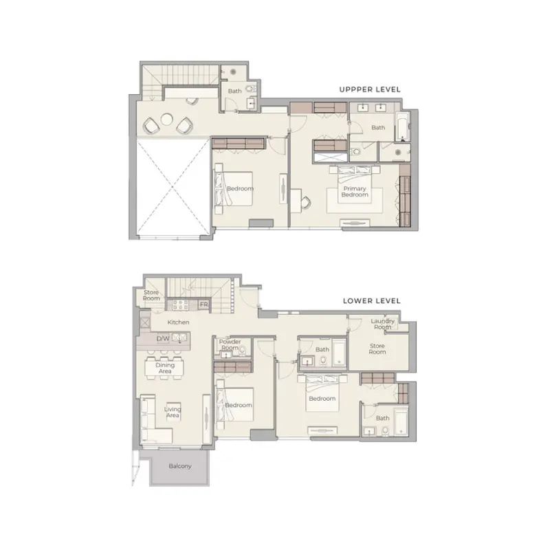 4 bedroom floor plan