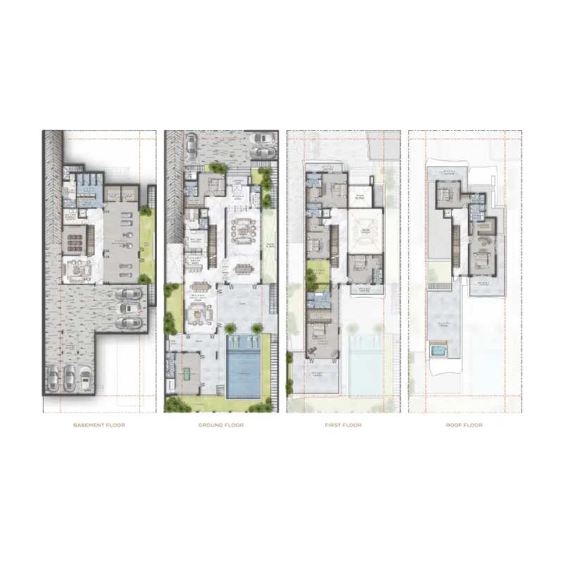 7 bedroom floor plan