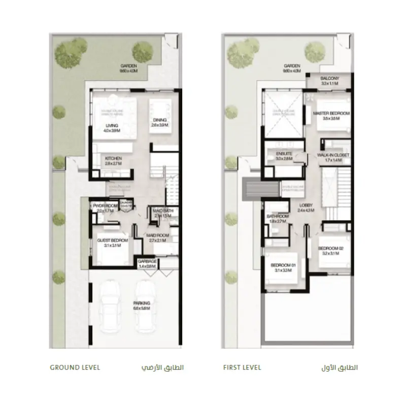 4 bedroom floor plan