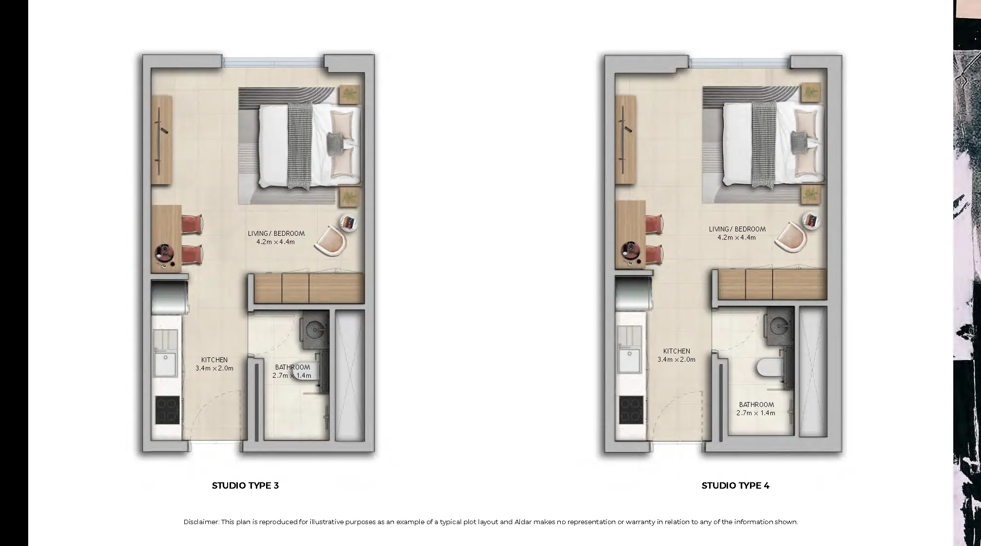 Types 3 & 4 floor plan