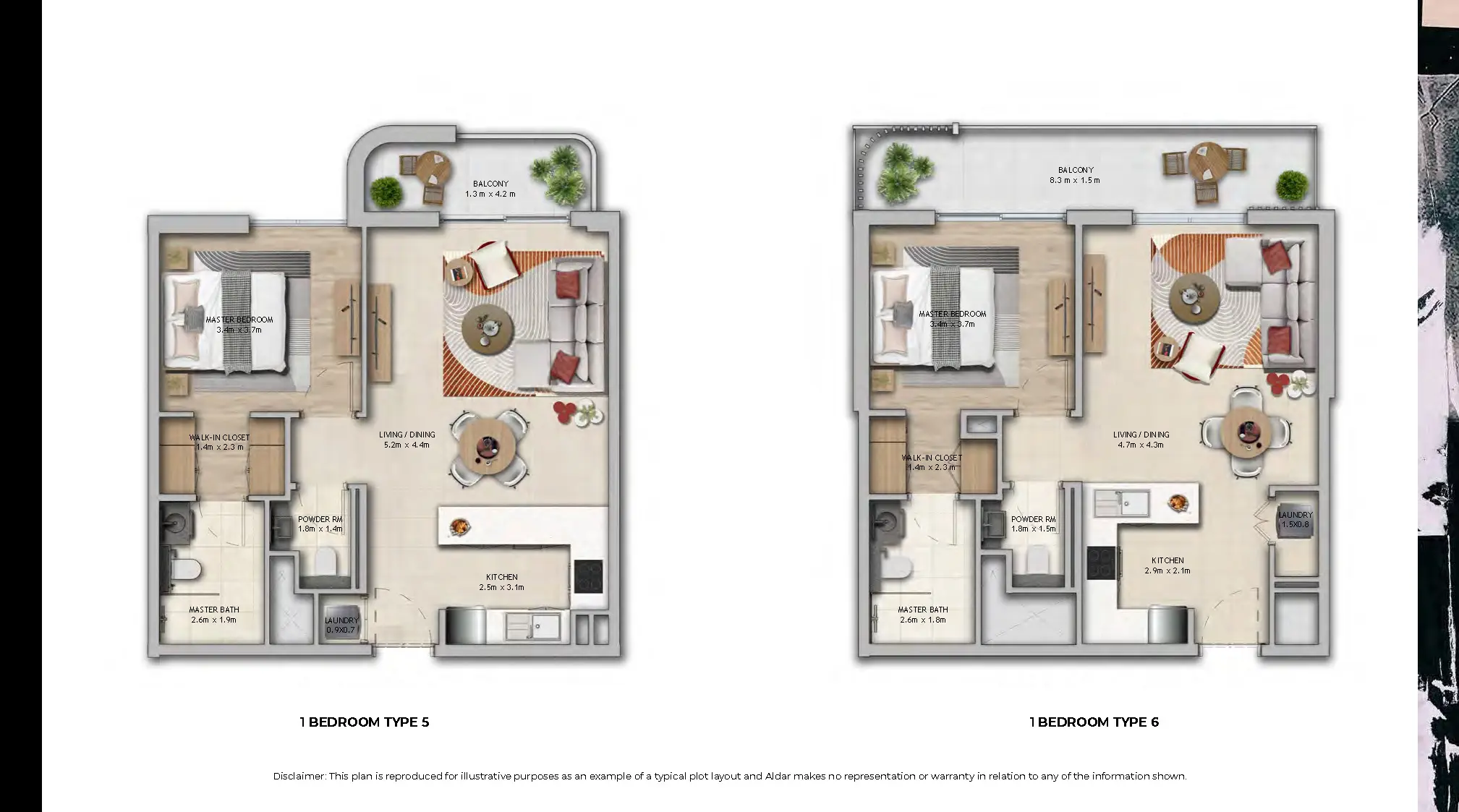 Types 5 & 6 floor plan