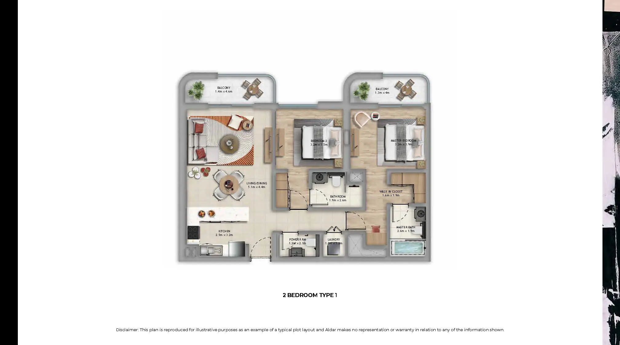 Type 1 floor plan