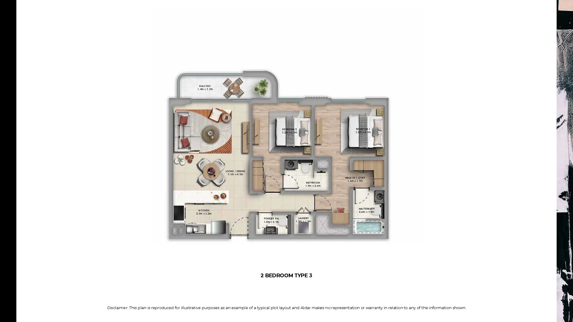Type 3 floor plan