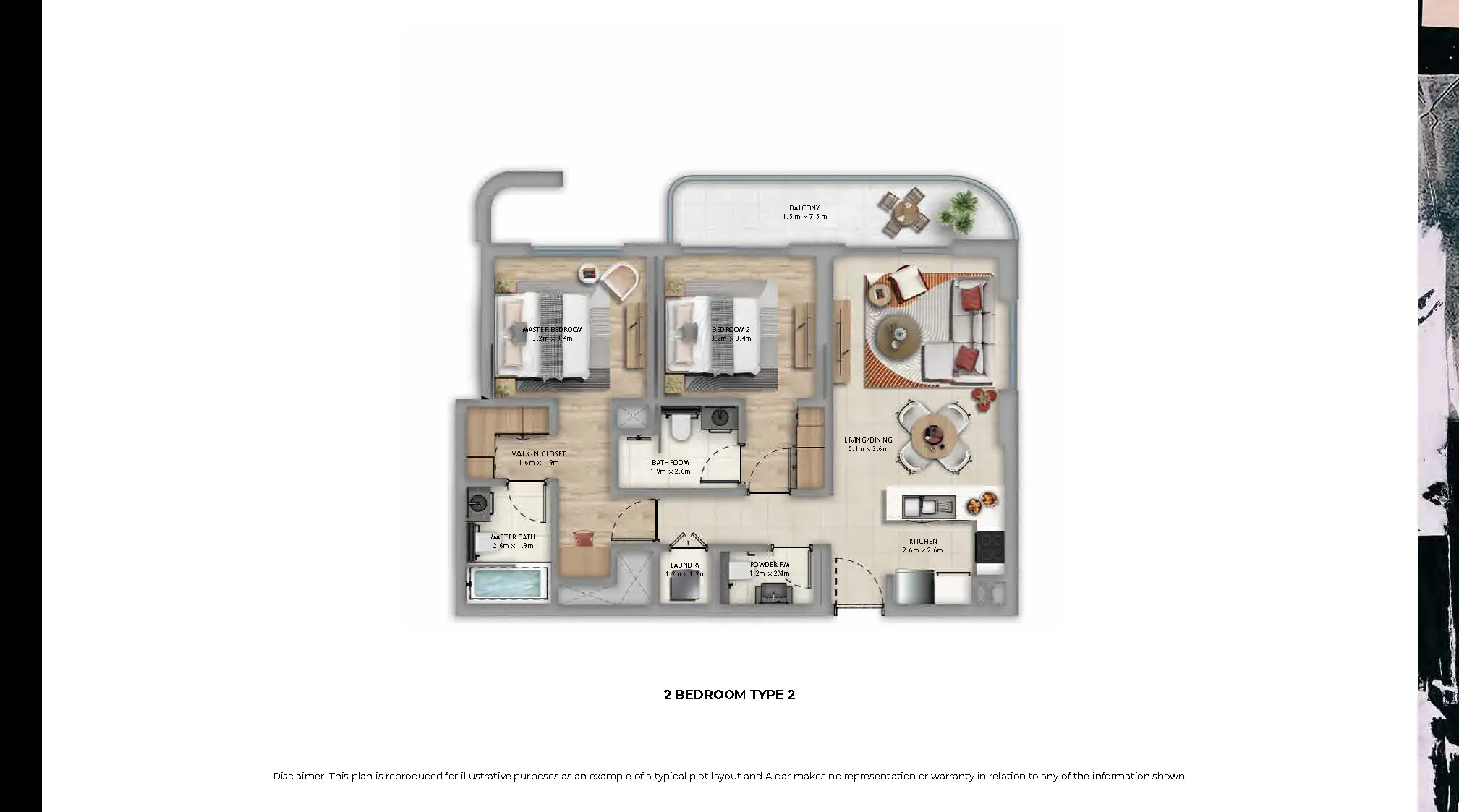 Type 2 floor plan